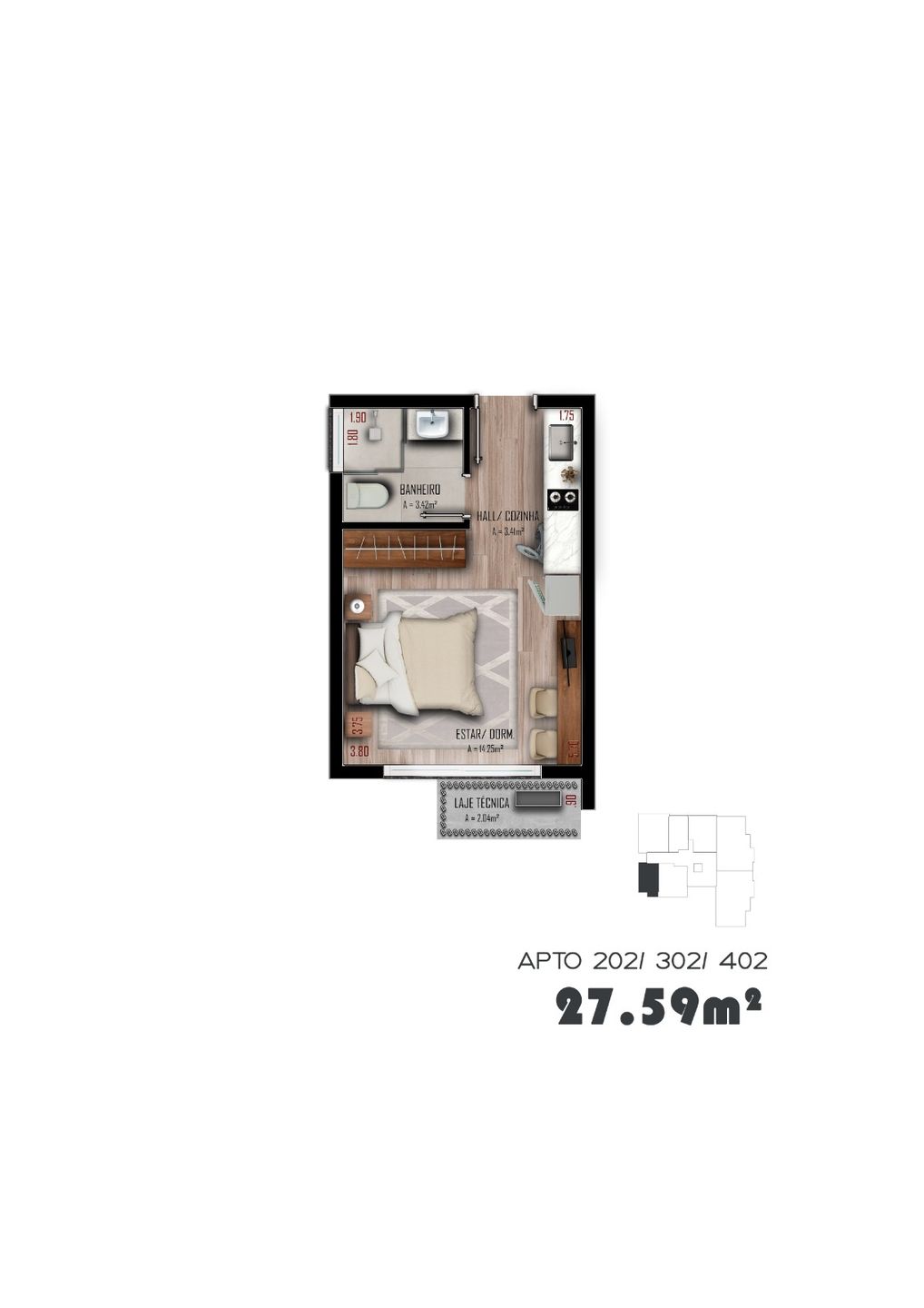 Apartamento para venda no bairro Juriti em Nova Petrópolis