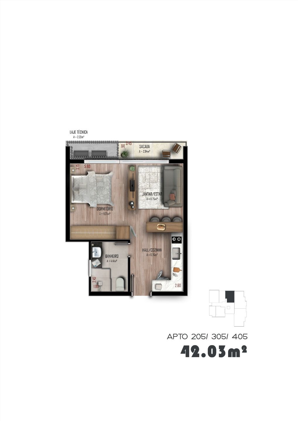 Apartamento para venda no bairro Juriti em Nova Petrópolis