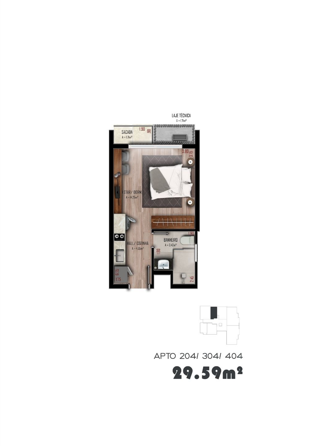 Studio para venda no bairro Juriti em Nova Petrópolis