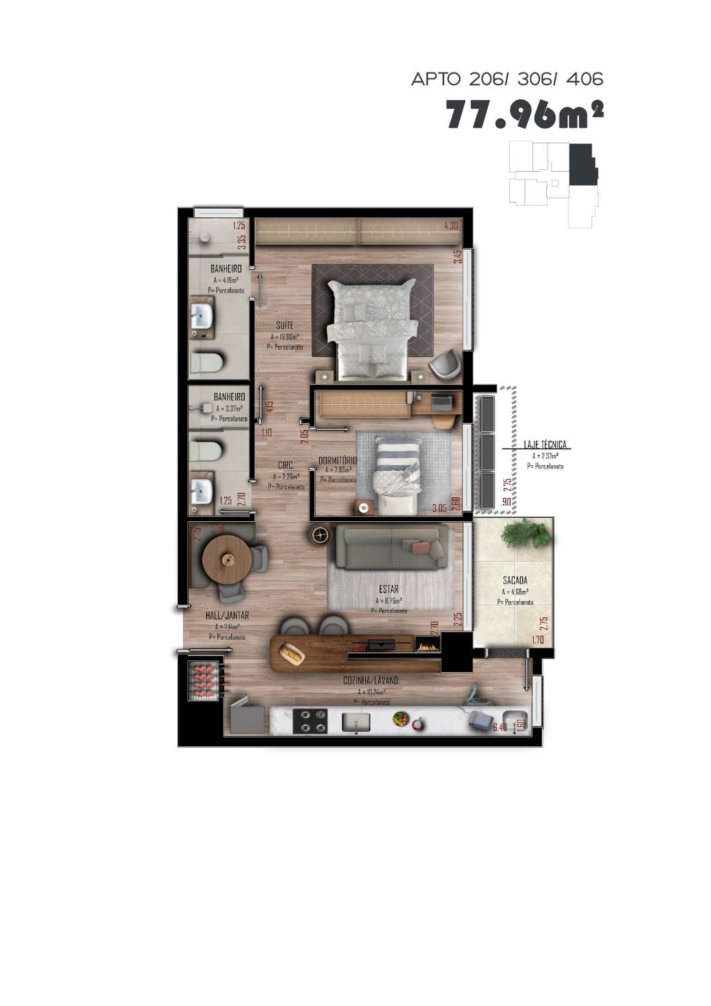 Apartamento para venda no bairro Juriti em Nova Petrópolis