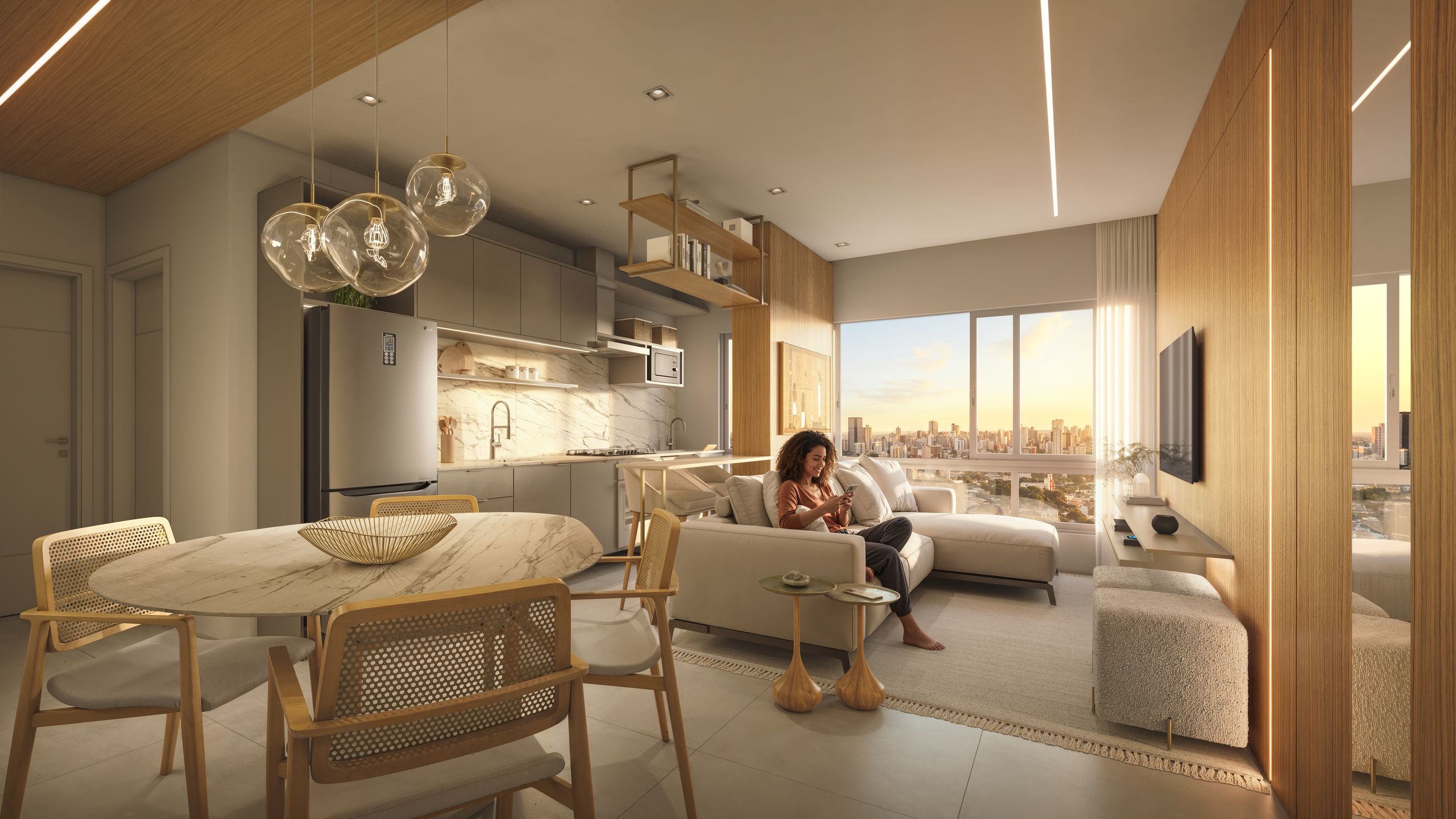 Apartamento 1 quarto sendo 1 suíte para venda no bairro Petrópolis em Passo Fundo