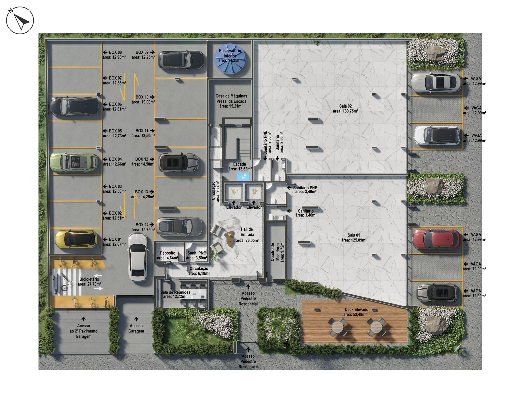 Apartamento 1 quarto sendo 1 suíte para venda no bairro Petrópolis em Passo Fundo