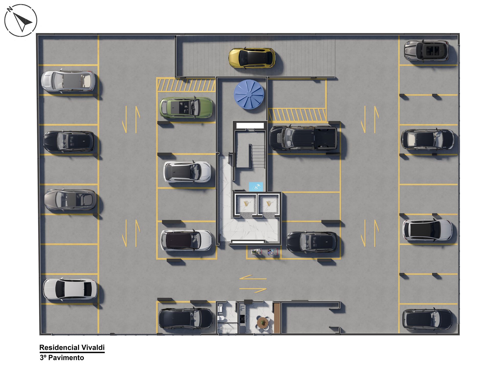 Apartamento 1 quarto sendo 1 suíte para venda no bairro Petrópolis em Passo Fundo