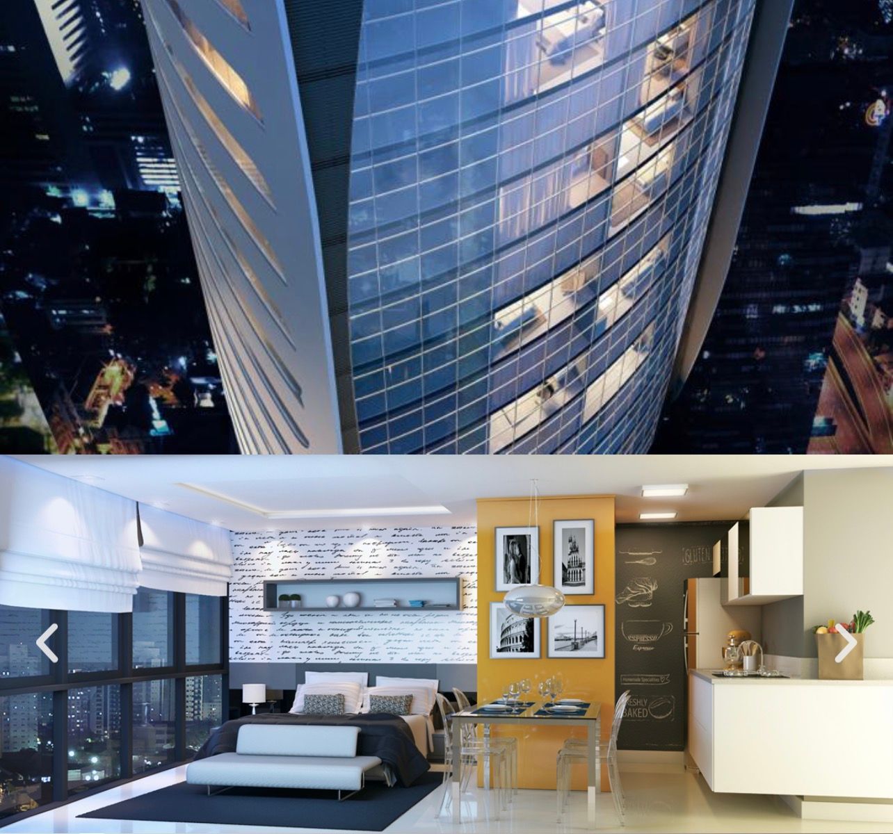 Studio 1 quarto para venda no bairro Centro em Caxias do Sul