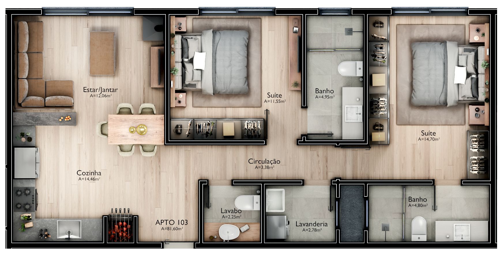 Apartamento para venda no bairro Mato Queimado em Gramado