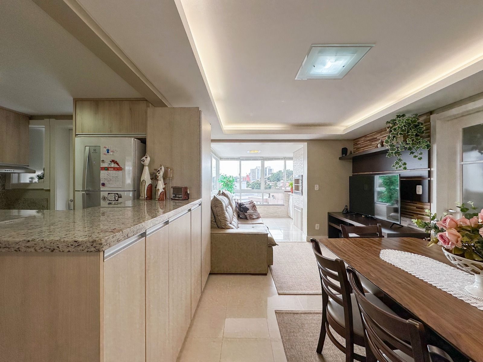 Apartamento 3 quartos sendo 1 suíte para venda no bairro Centro  em Bento Gonçalves