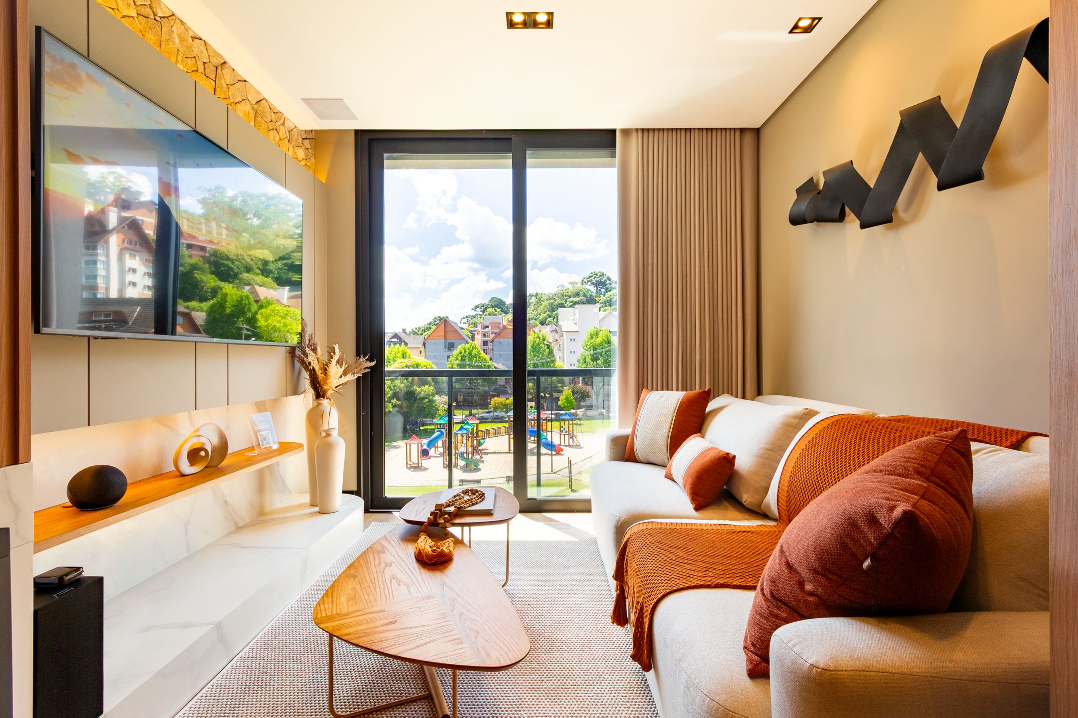 Apartamento 2 quartos sendo 2 suítes para venda no bairro Centro em Gramado