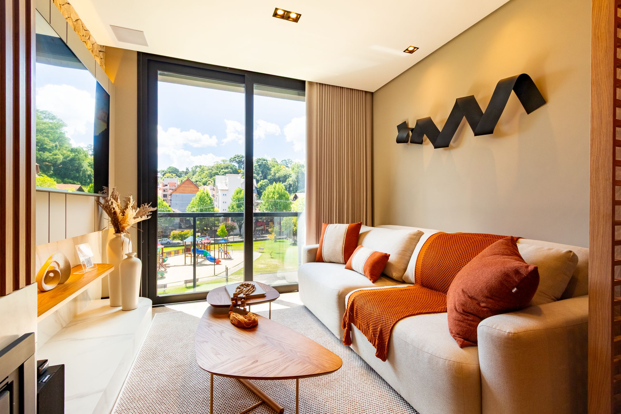 Apartamento 2 quartos sendo 2 suítes para venda no bairro Centro em Gramado