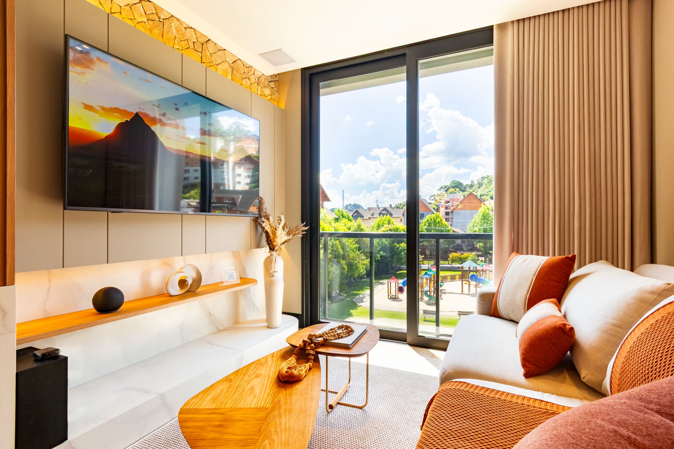 Apartamento 2 quartos sendo 2 suítes para venda no bairro Centro em Gramado