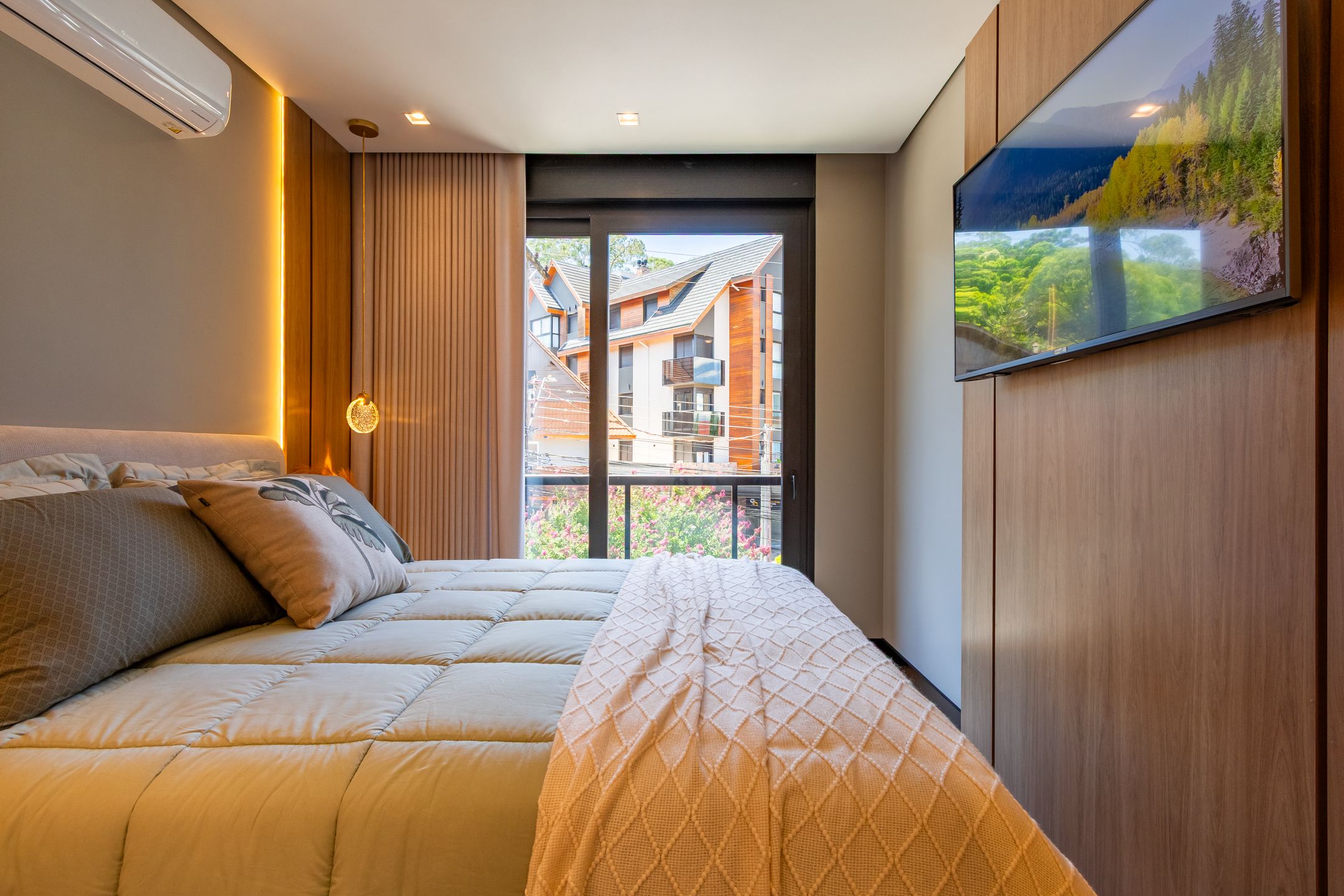 Apartamento 2 quartos sendo 2 suítes para venda no bairro Centro em Gramado