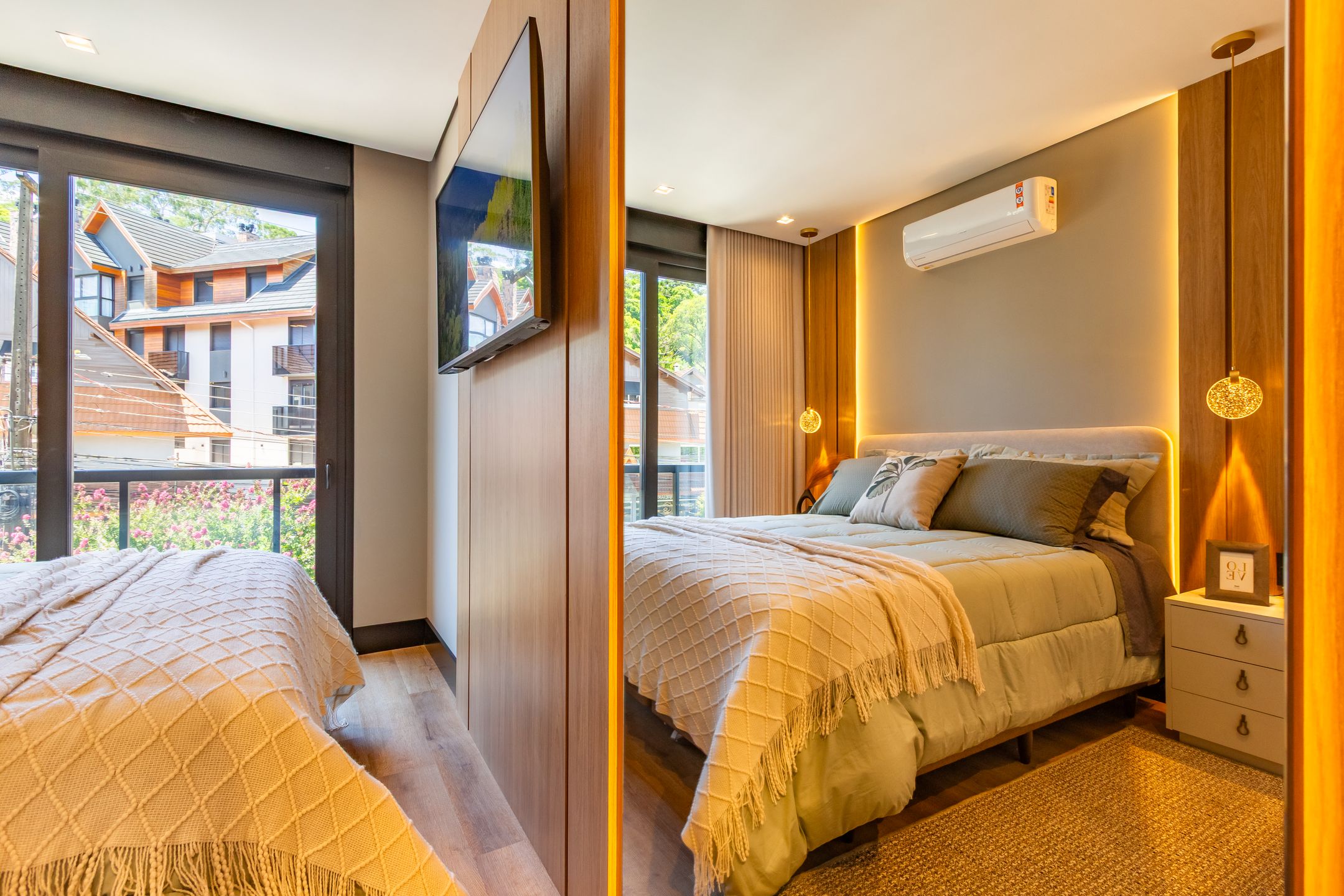 Apartamento 2 quartos sendo 2 suítes para venda no bairro Centro em Gramado