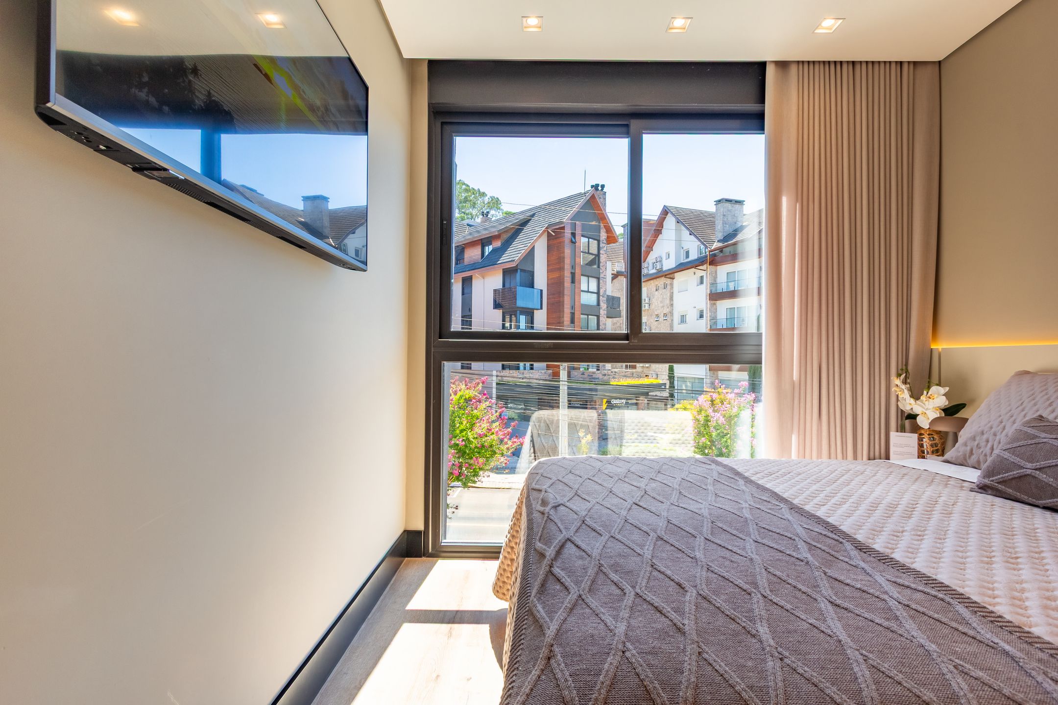 Apartamento 2 quartos sendo 2 suítes para venda no bairro Centro em Gramado