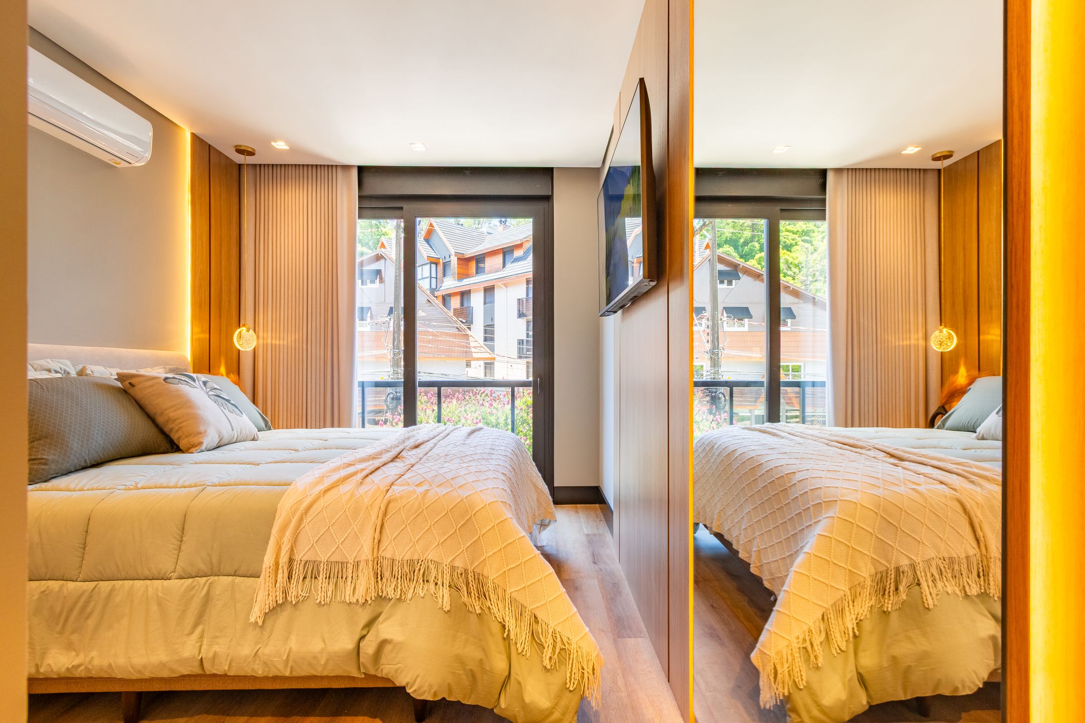 Apartamento 2 quartos sendo 2 suítes para venda no bairro Centro em Gramado