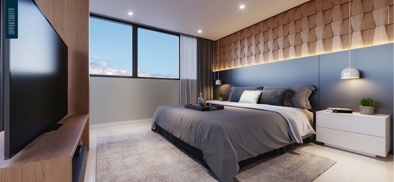 Apartamento 2 quartos sendo 1 suíte para venda no bairro Centro em Torres