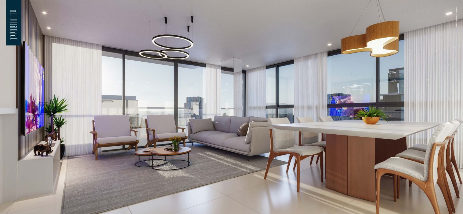 Apartamento 2 quartos sendo 1 suíte para venda no bairro Centro em Torres