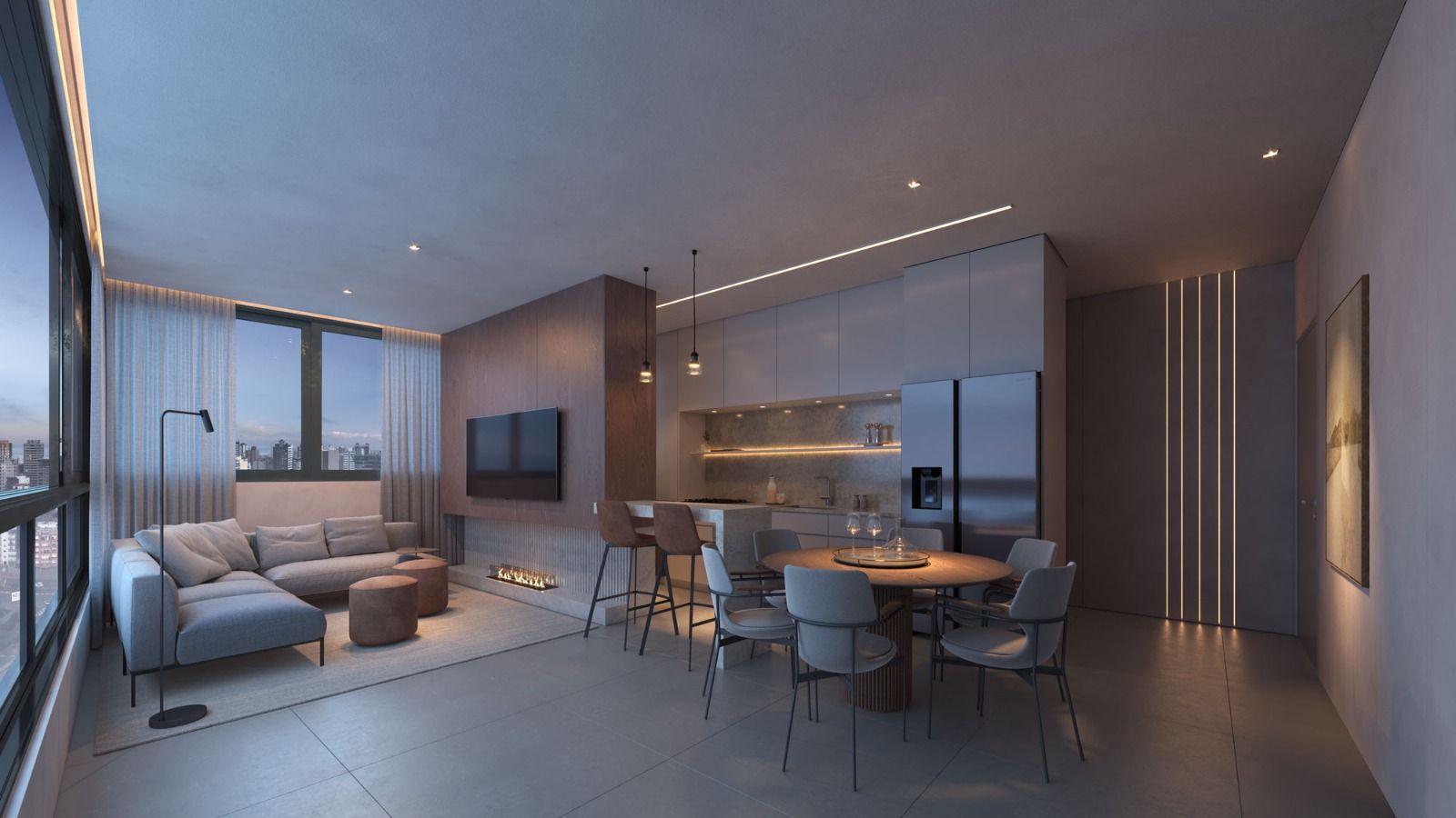 Apartamento 2 quartos sendo 1 suíte para venda no bairro Centro em Torres