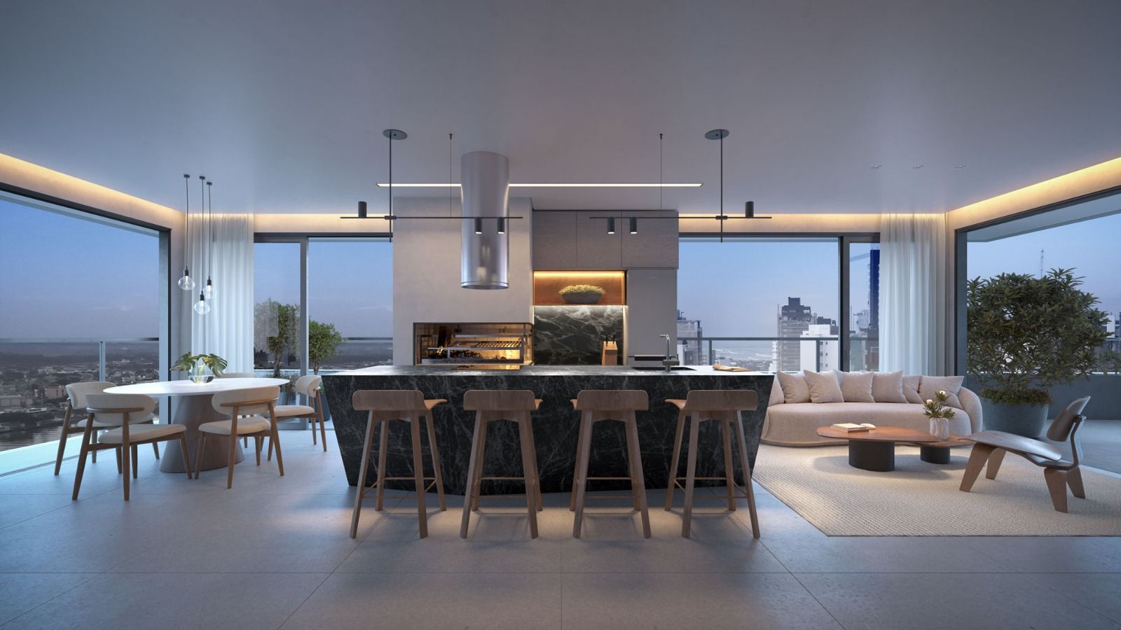 Apartamento 2 quartos sendo 1 suíte para venda no bairro Centro em Torres