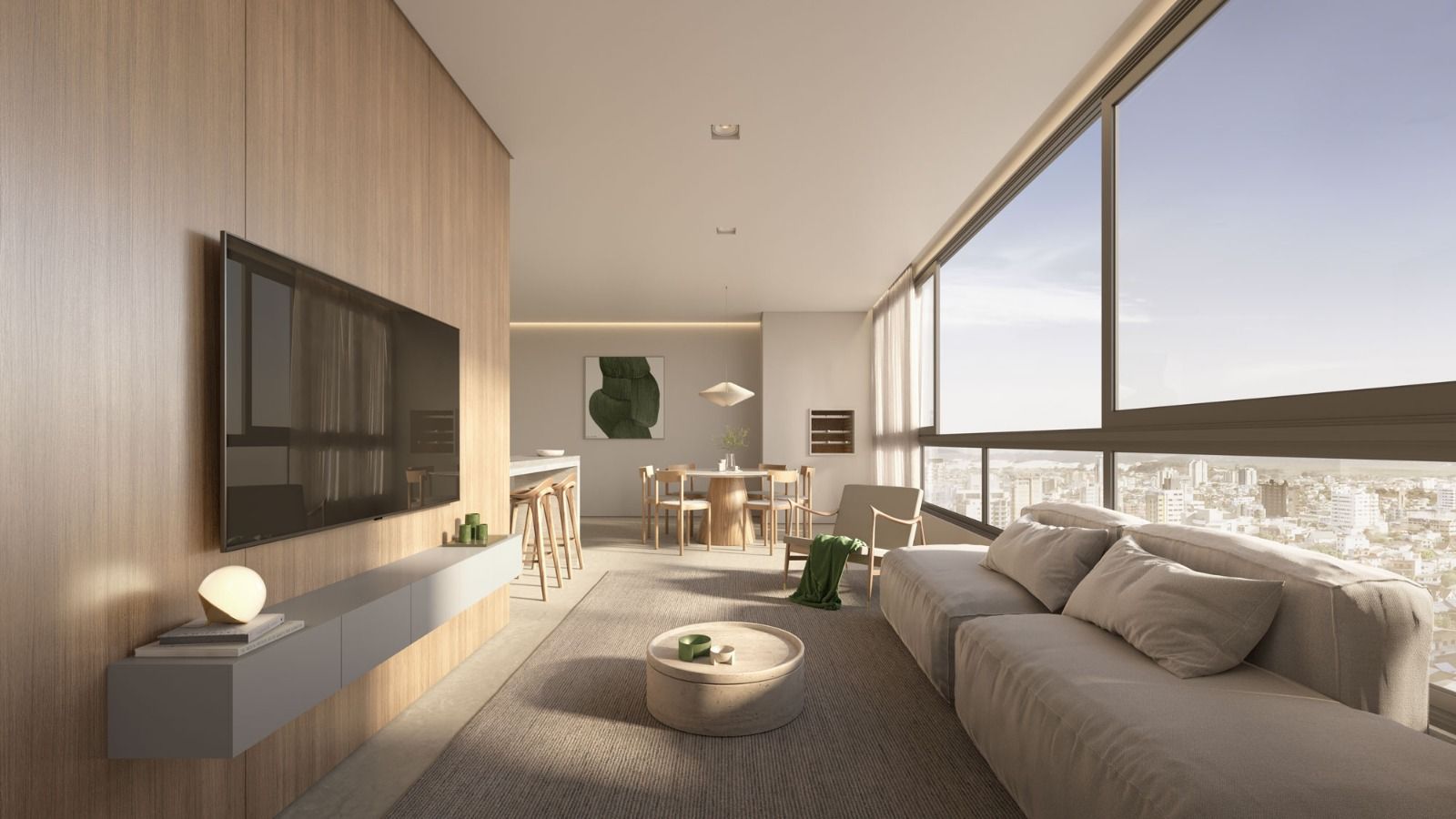 Apartamento 2 quartos sendo 1 suíte para venda no bairro Centro em Torres