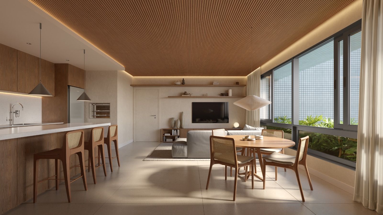 Apartamento 3 quartos sendo 1 suíte para venda no bairro Centro em Torres