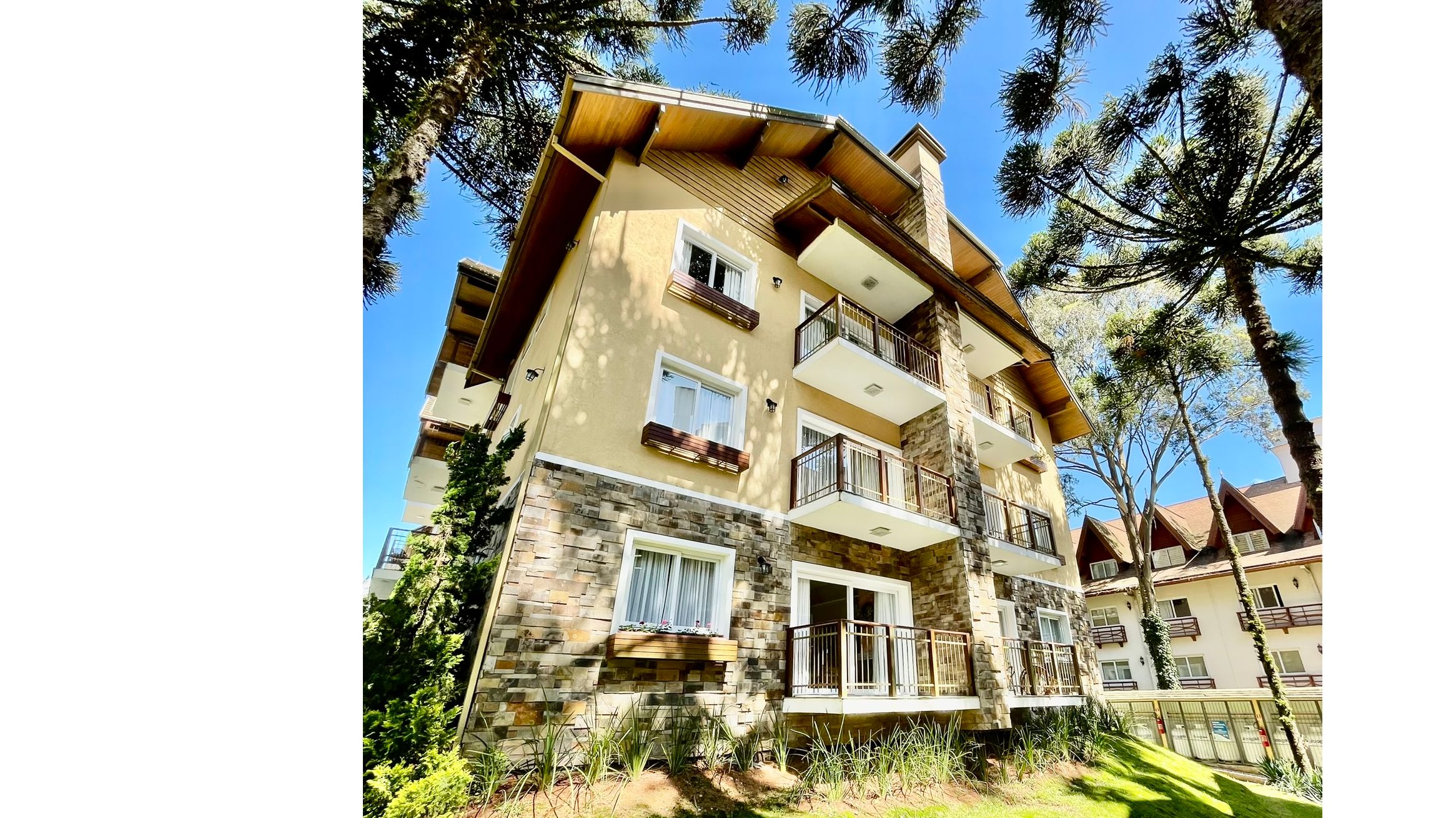 Apartamento 2 quartos sendo 2 suítes para venda no bairro Carniel em Gramado