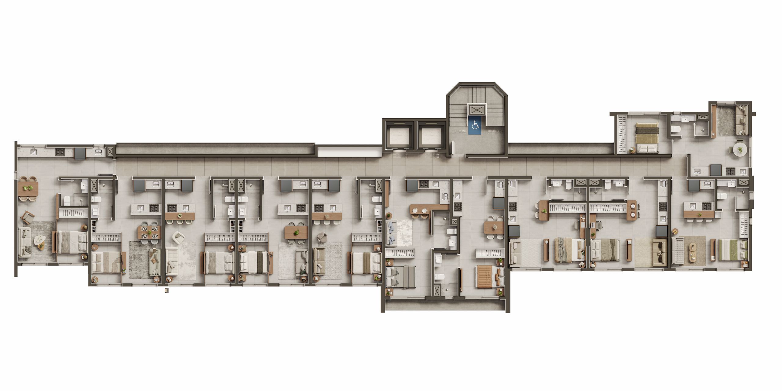 Apartamento 1 quarto para venda no bairro Centro  em Passo Fundo