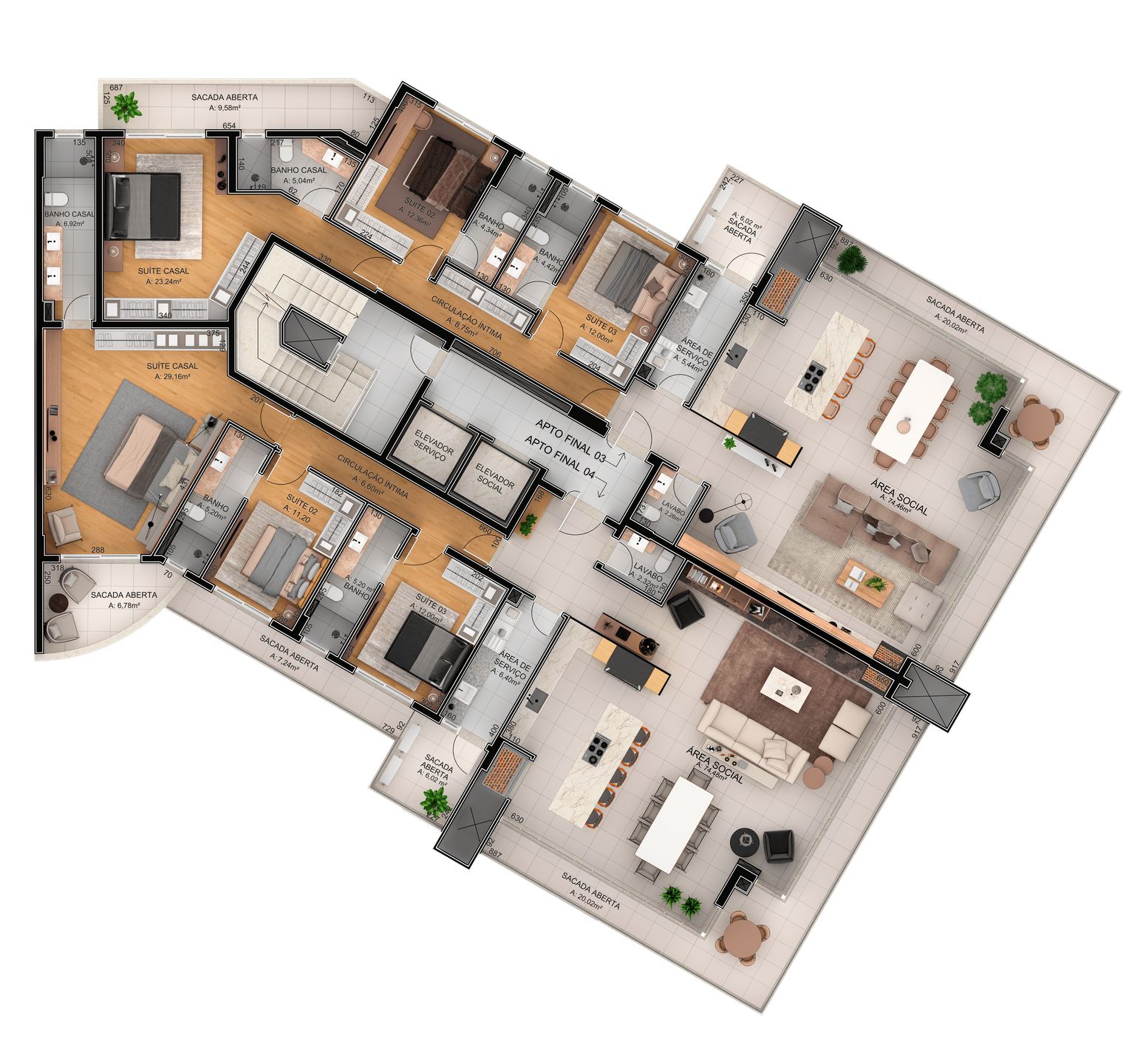 Apartamento para venda no bairro  em Bento Gonçalves