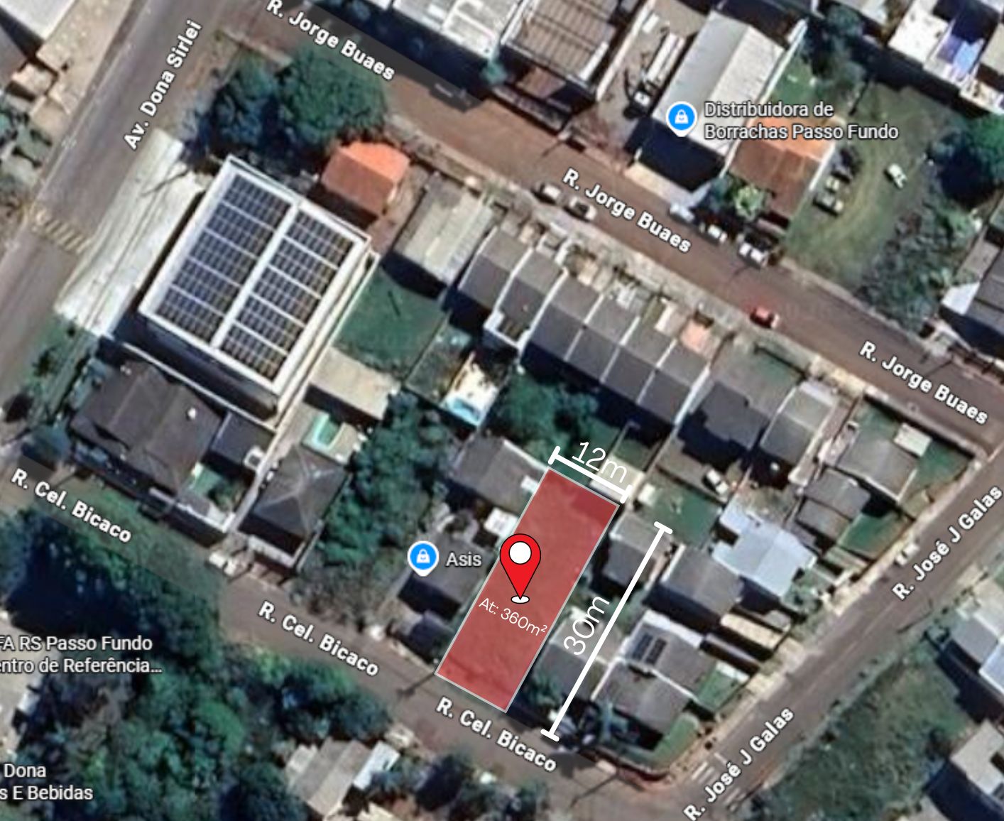 Lote para venda no bairro Integração em Passo Fundo