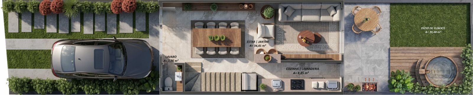 Duplex para venda no bairro Santa Lucia em Caxias do Sul