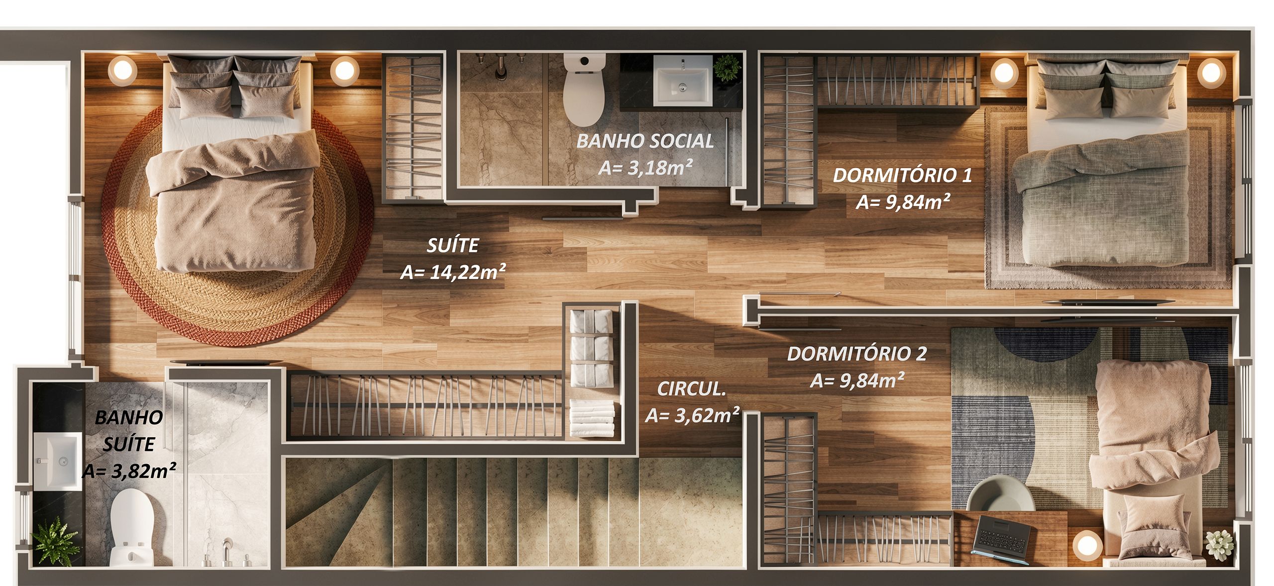 Duplex para venda no bairro Santa Lucia em Caxias do Sul