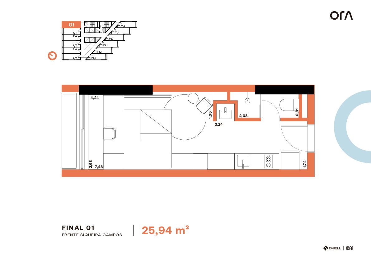 Studio para venda no bairro Centro Histórico em Porto Alegre