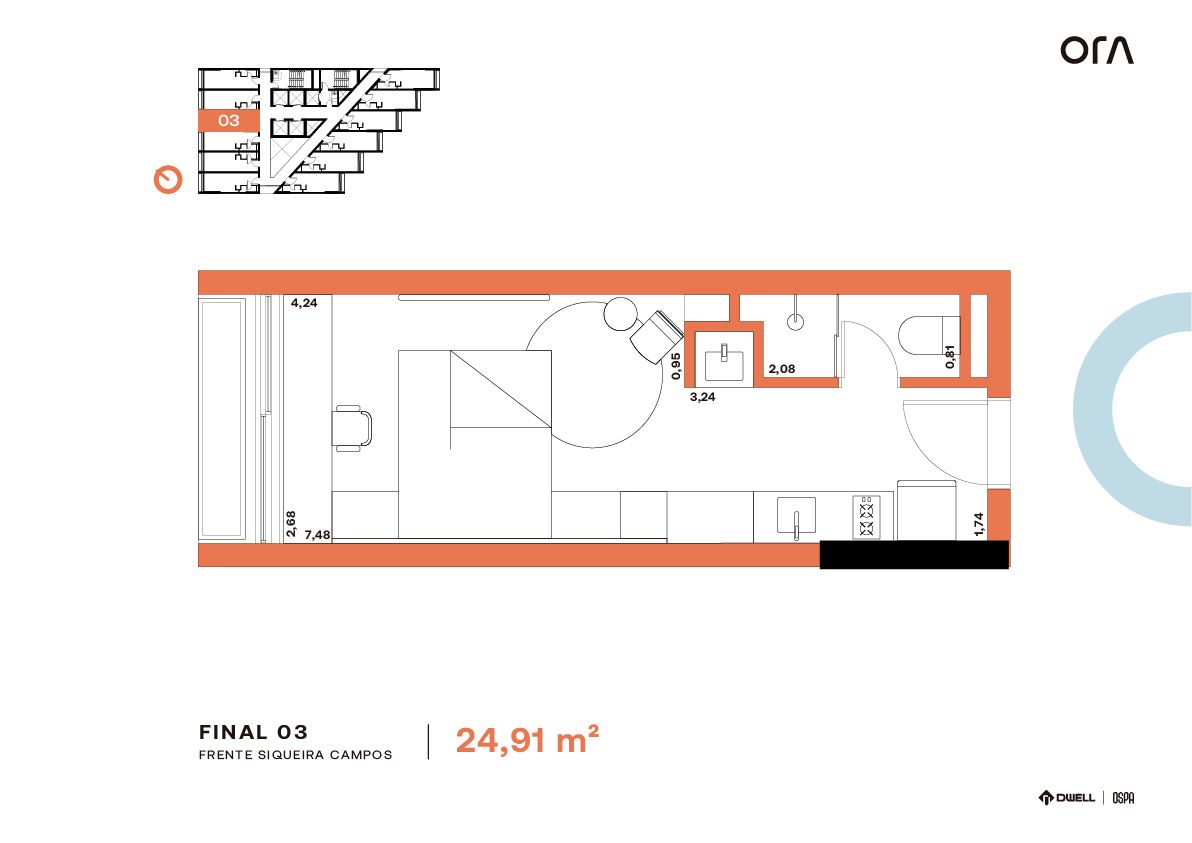 Studio para venda no bairro Centro Histórico em Porto Alegre