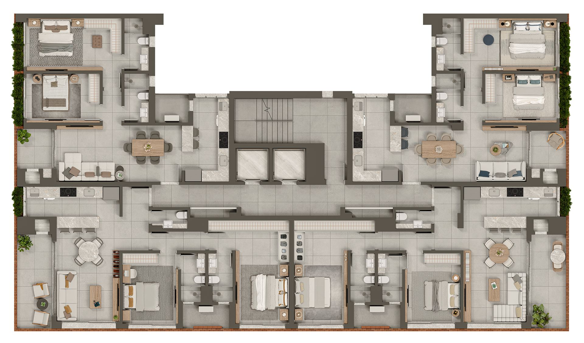 Apartamento para venda no bairro Centro em Torres