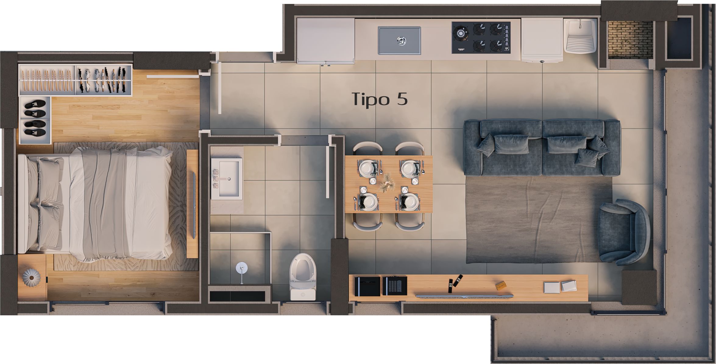 Apartamento para venda no bairro Centro  em Passo Fundo