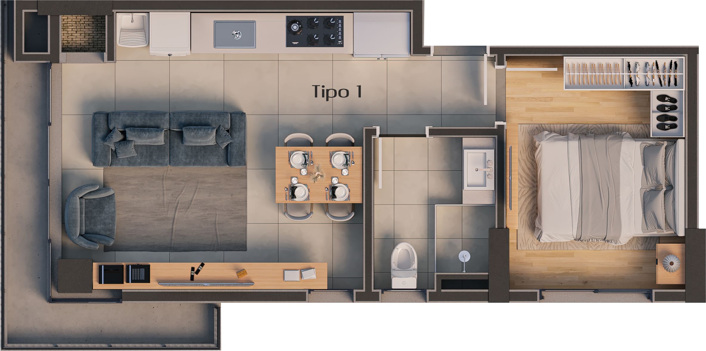 Apartamento para venda no bairro Centro  em Passo Fundo