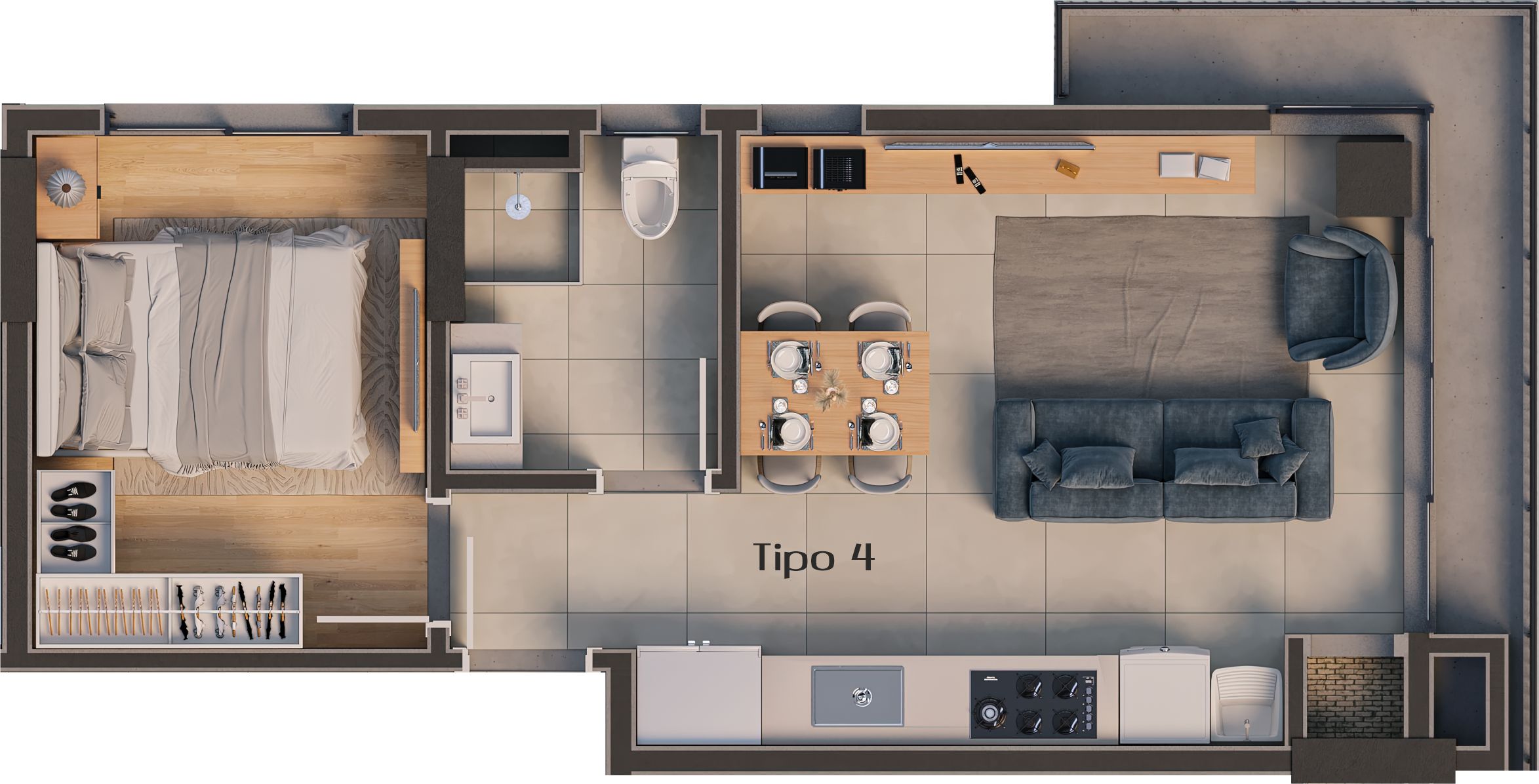 Apartamento para venda no bairro Centro  em Passo Fundo