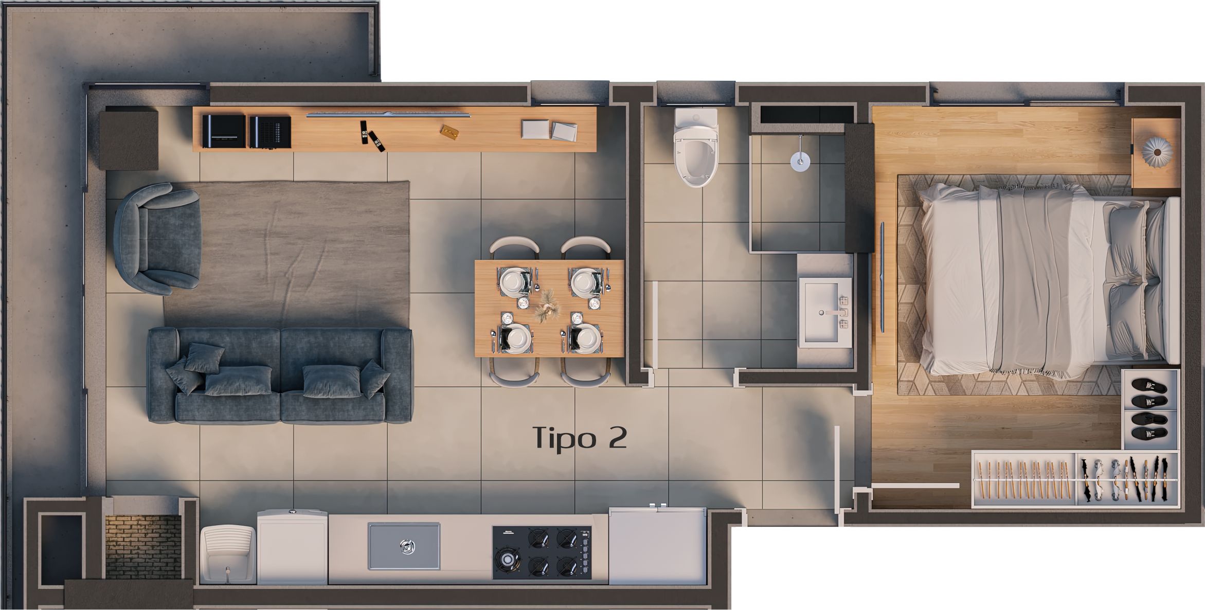Apartamento para venda no bairro Centro  em Passo Fundo
