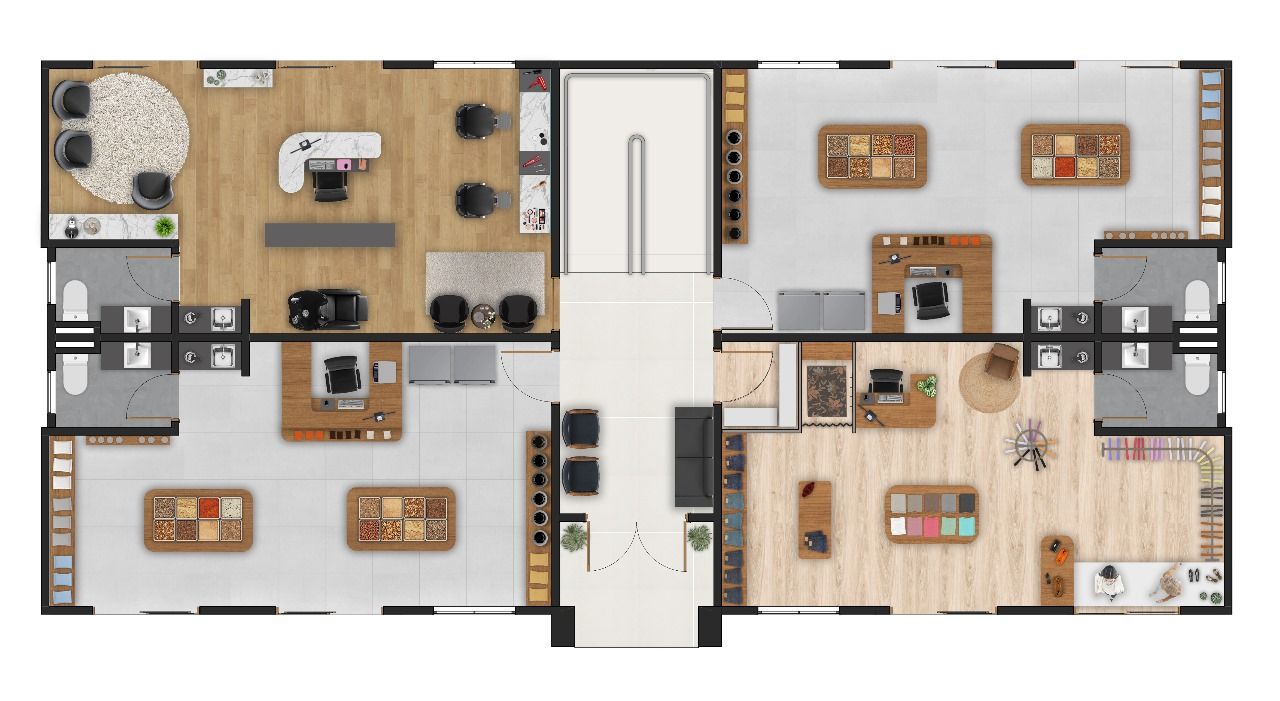 Sala Comercial Aérea para venda no bairro  em Palhoça