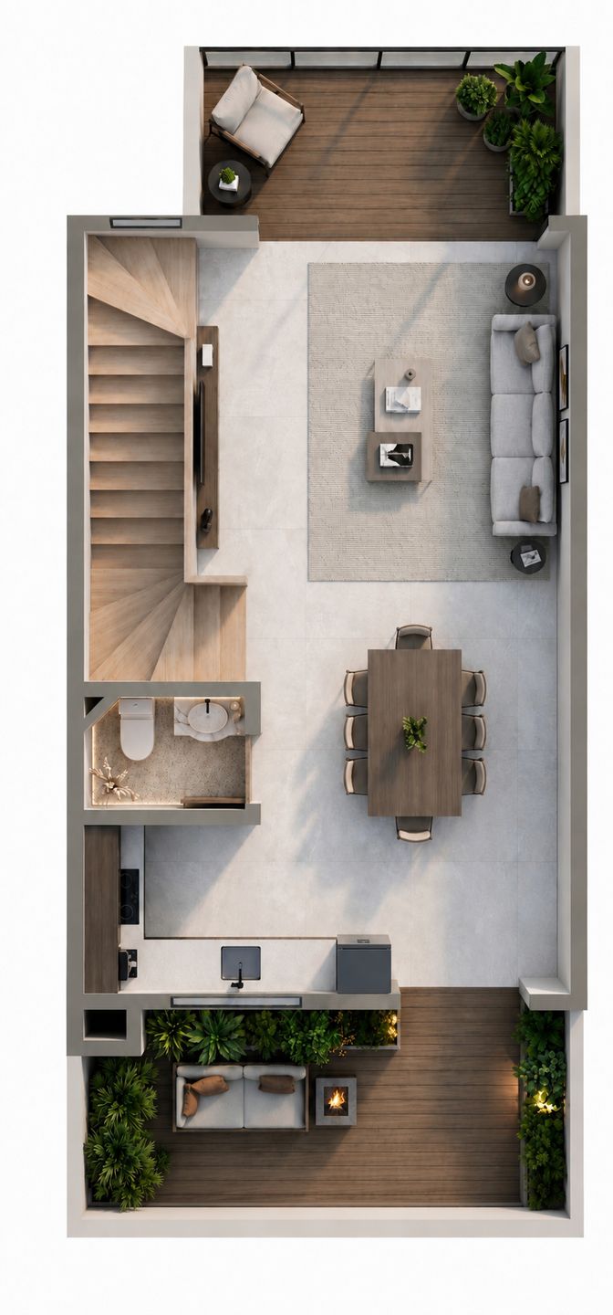 Sobrado Triplex para venda no bairro Cinquentenário em Caxias do Sul