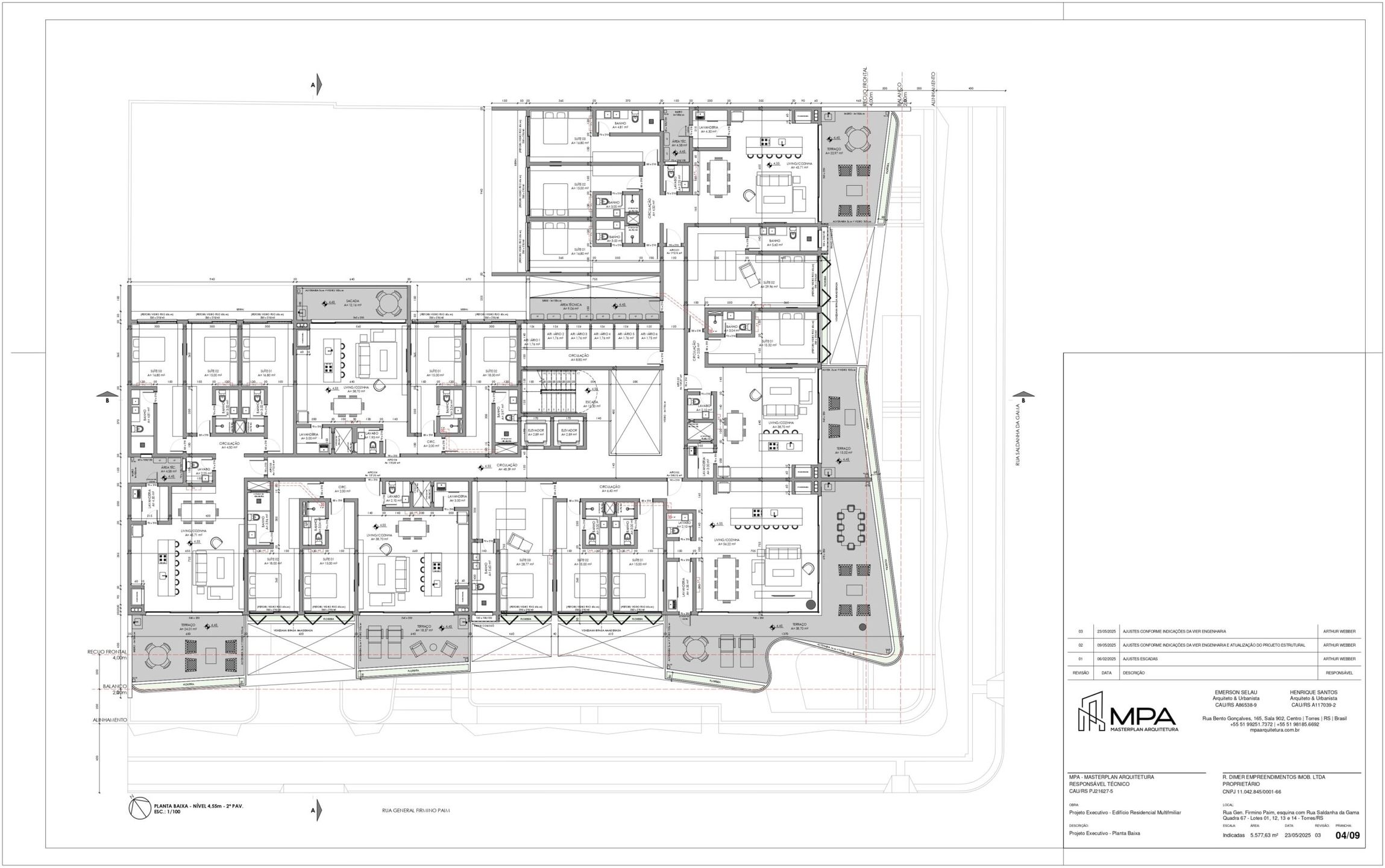 Apartamento para venda no bairro Centro em Torres