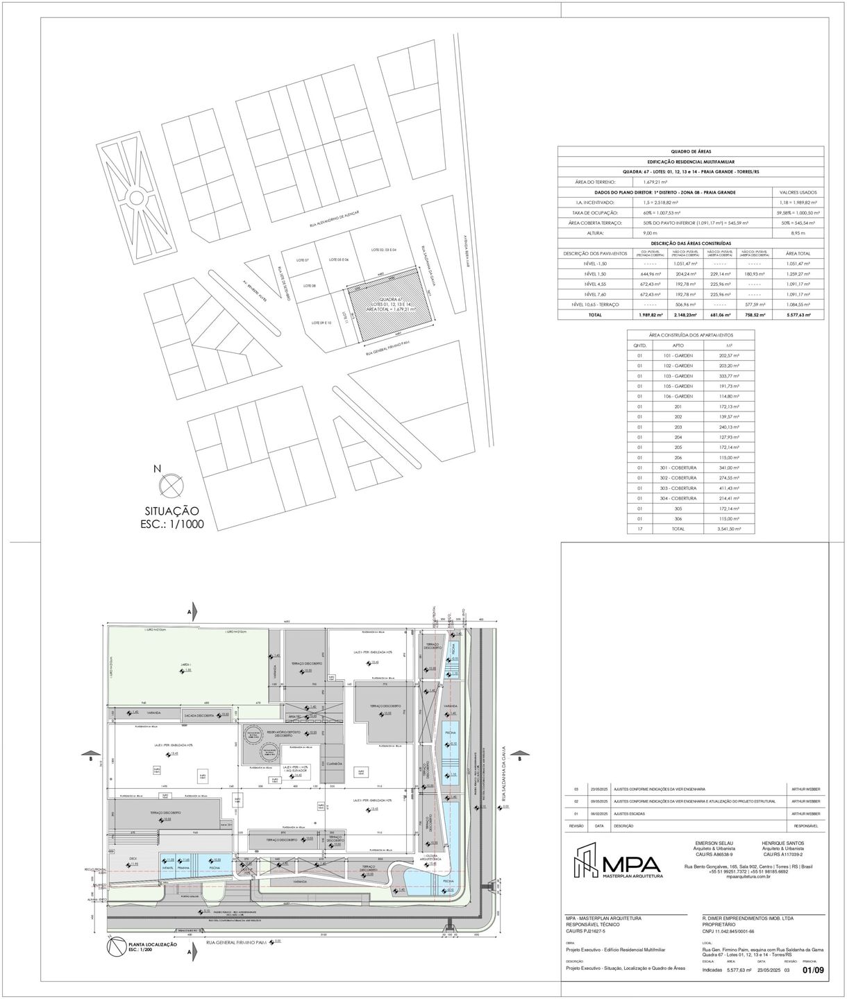 Apartamento para venda no bairro Centro em Torres