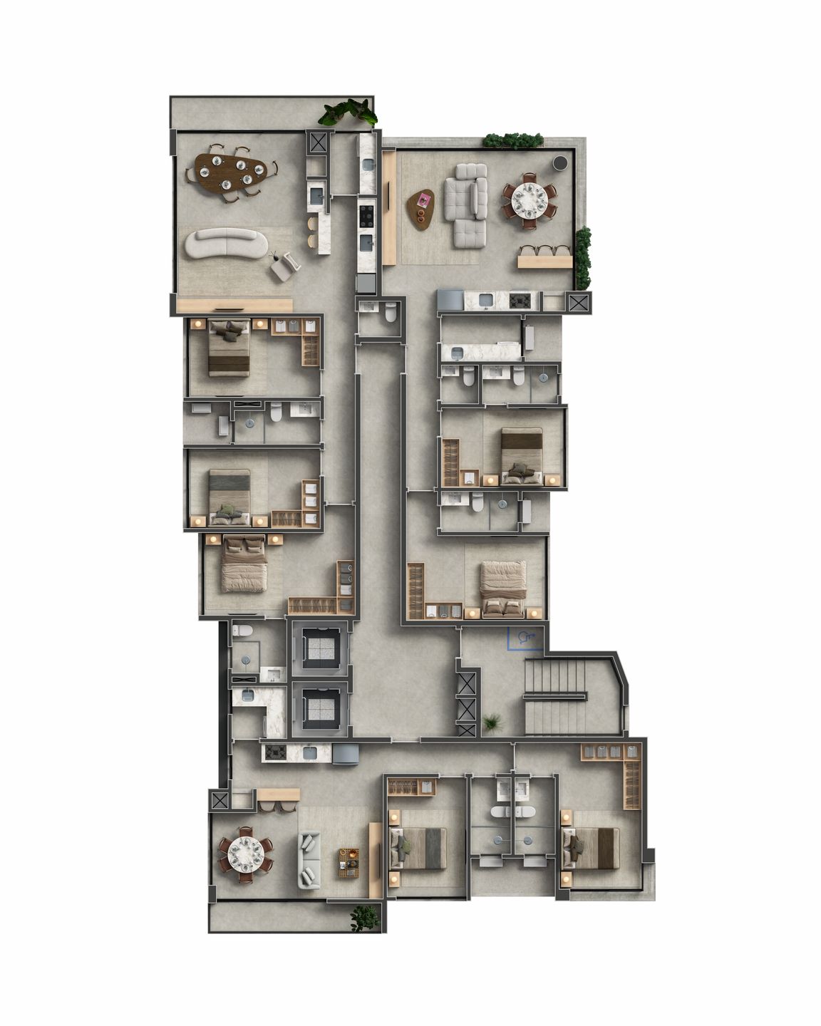 Apartamento para venda no bairro Centro em Torres