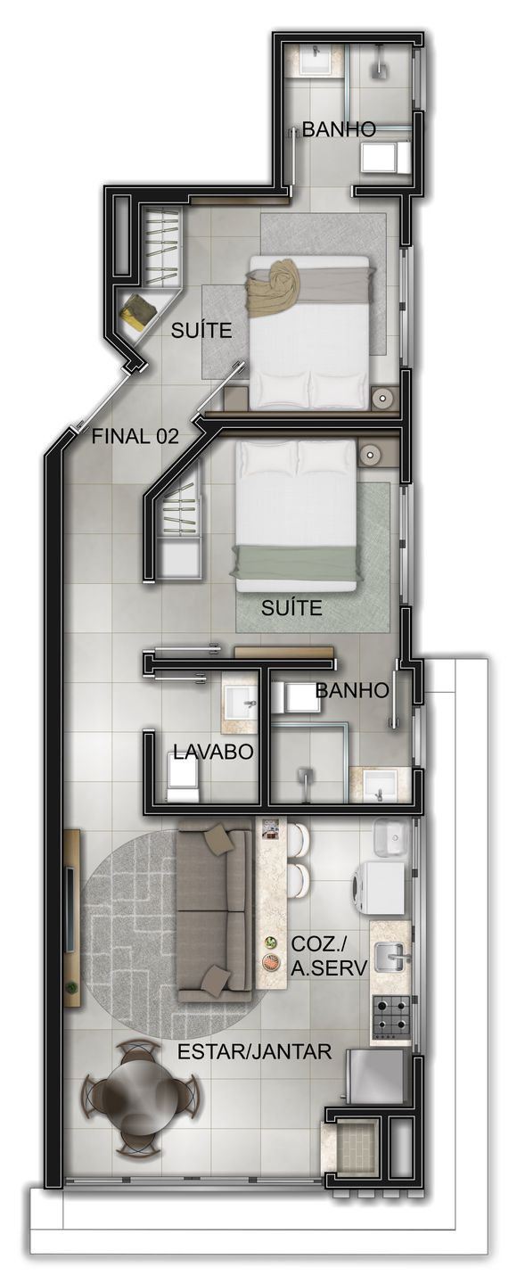 Apartamento para venda no bairro Zona Nova em Capão da Canoa