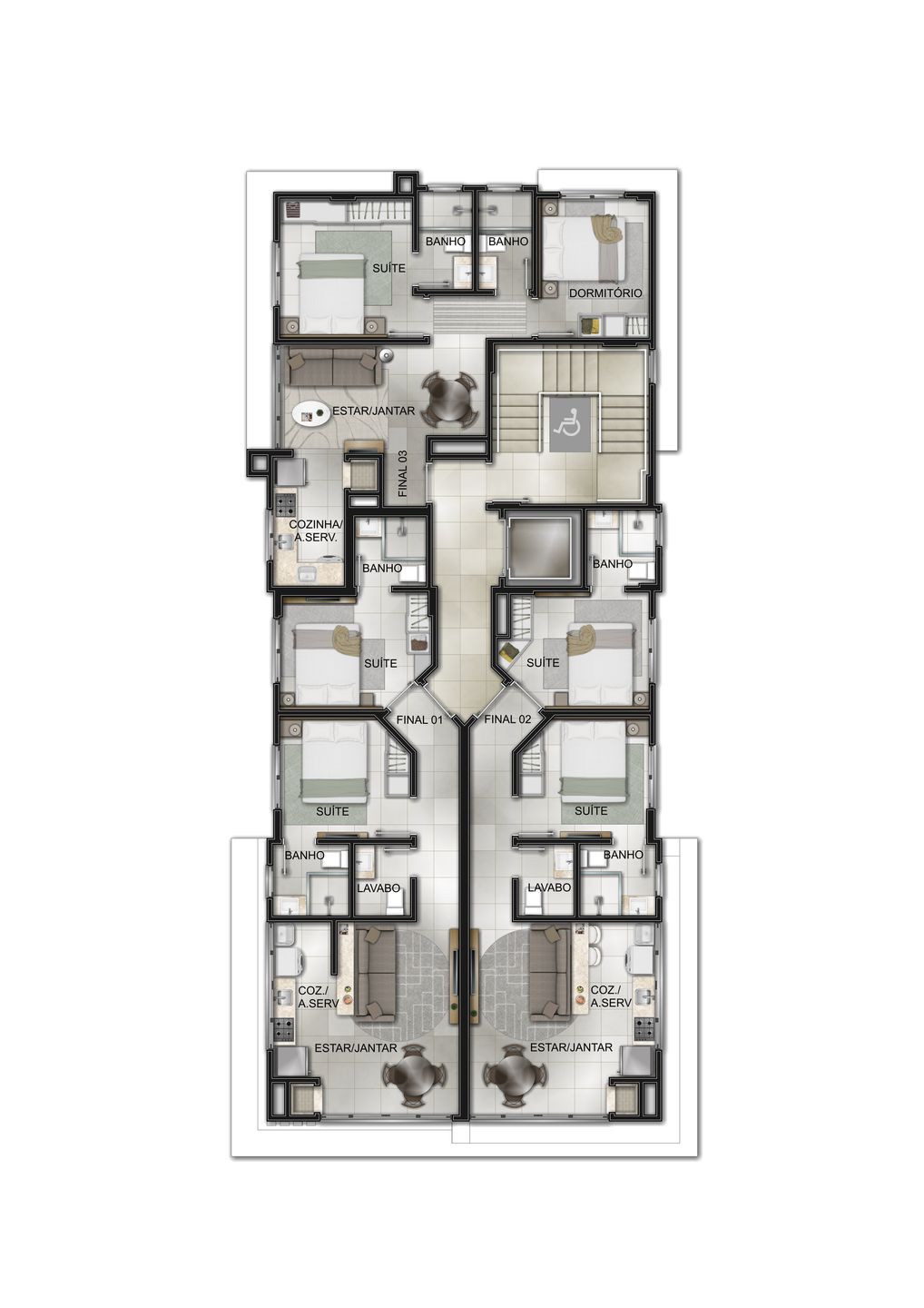 Apartamento para venda no bairro Zona Nova em Capão da Canoa