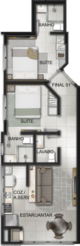 Apartamento para venda no bairro Zona Nova em Capão da Canoa