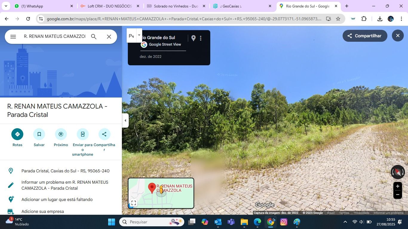Terreno para venda no bairro Parada Cristal em Caxias do Sul