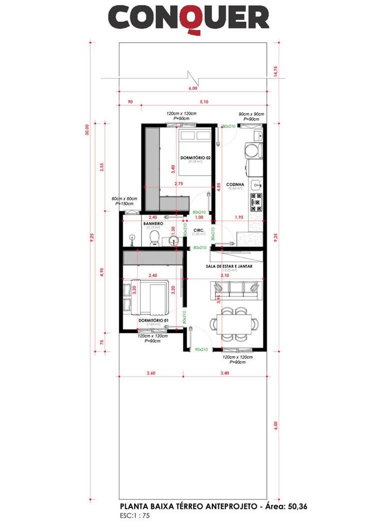 Casa para venda no bairro Petrópolis em Passo Fundo