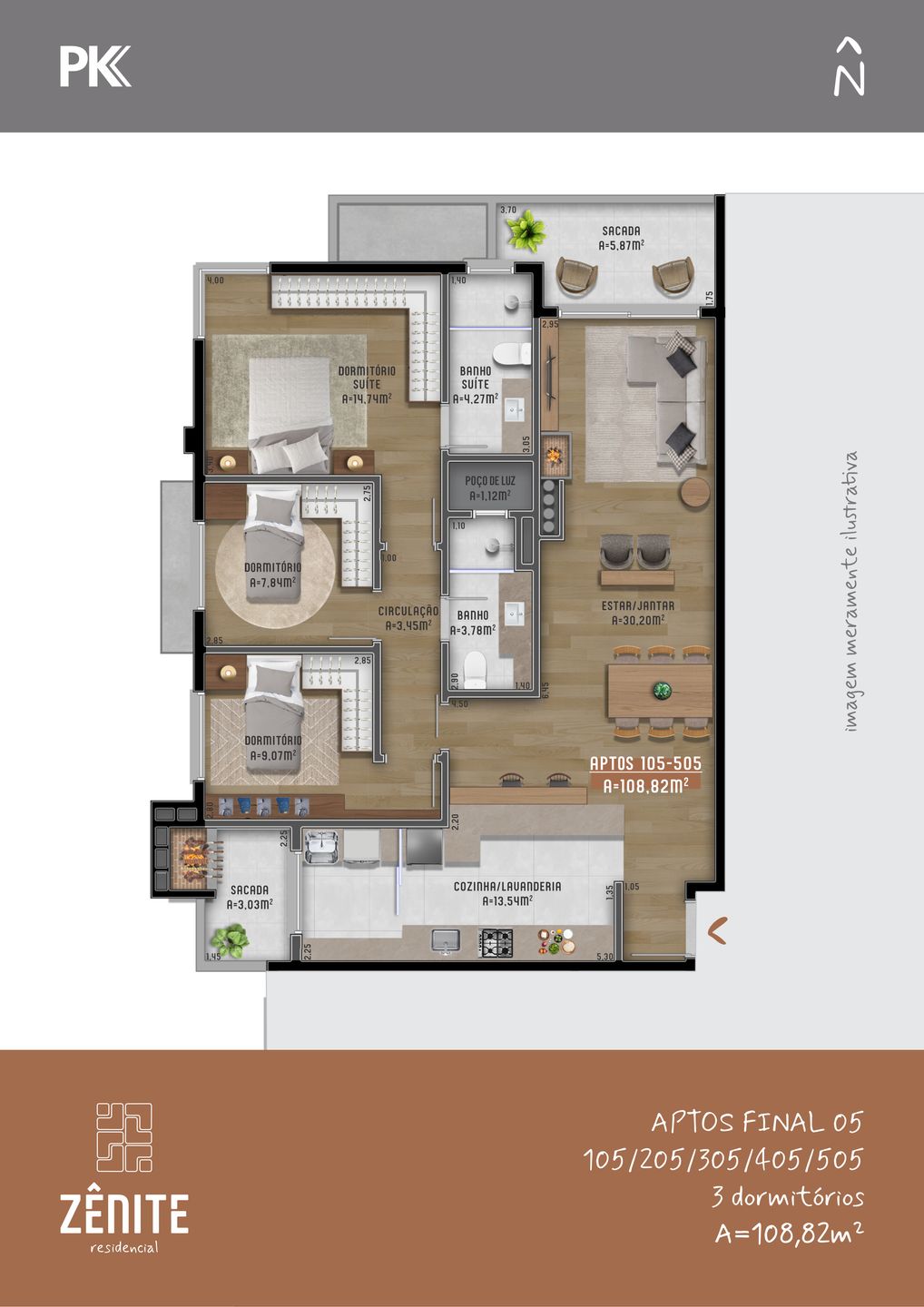 Apartamento para venda no bairro Champanhe em Garibaldi