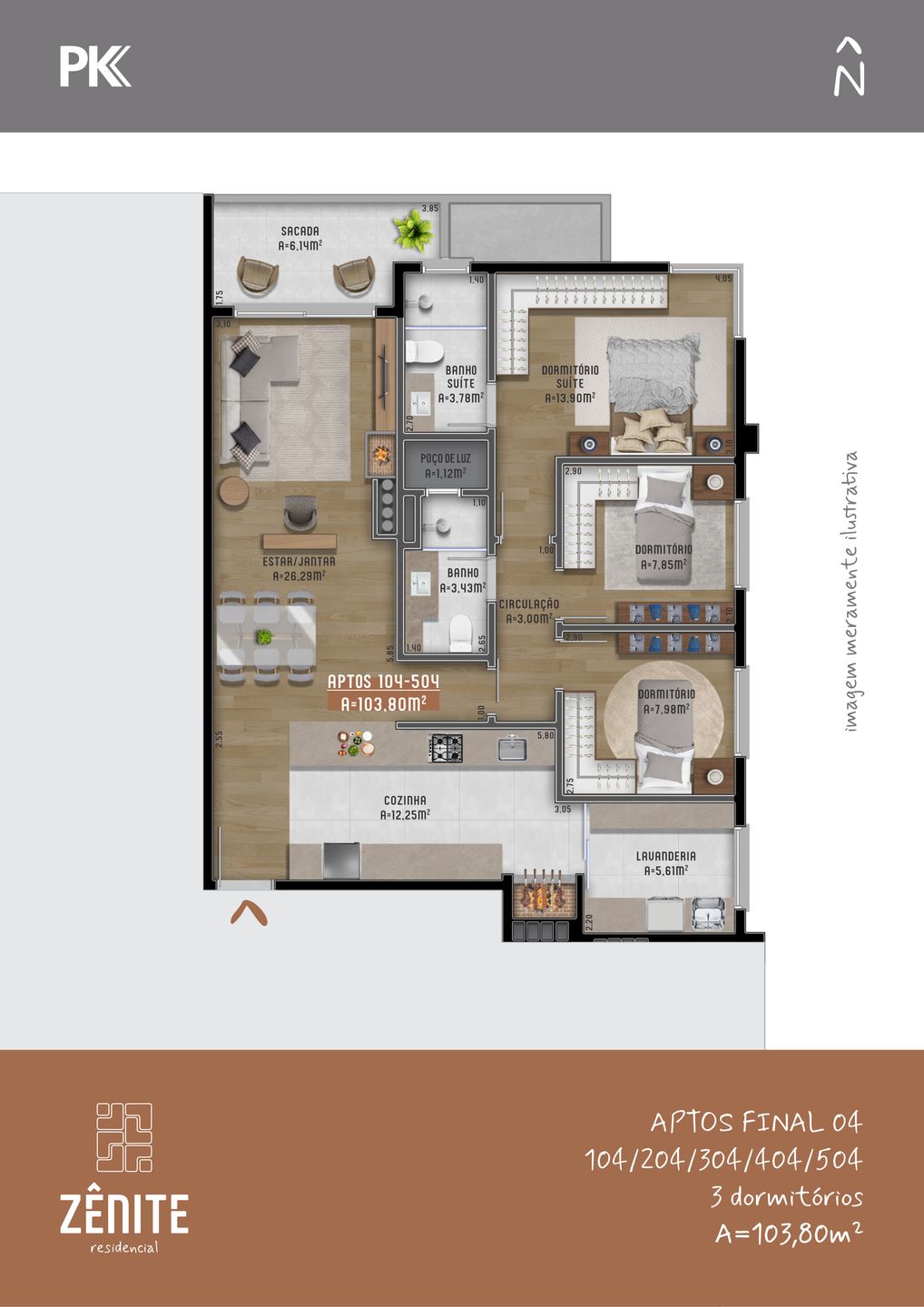 Apartamento para venda no bairro Champanhe em Garibaldi