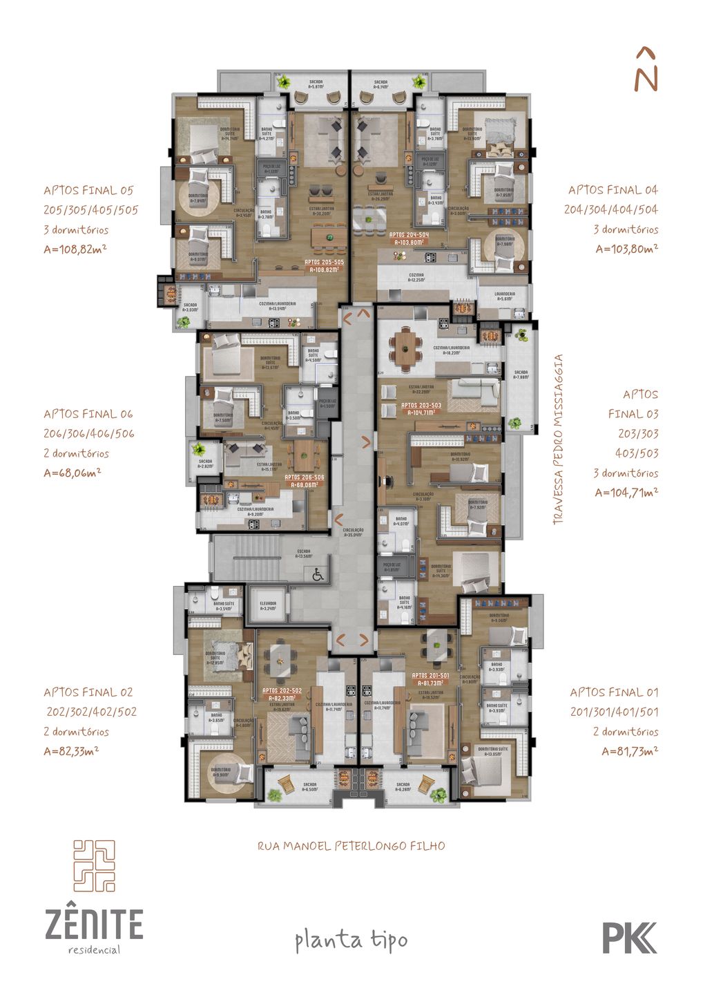 Apartamento para venda no bairro Champanhe em Garibaldi
