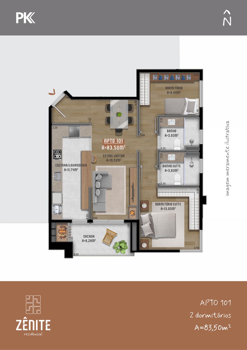 Apartamento para venda no bairro Champanhe em Garibaldi